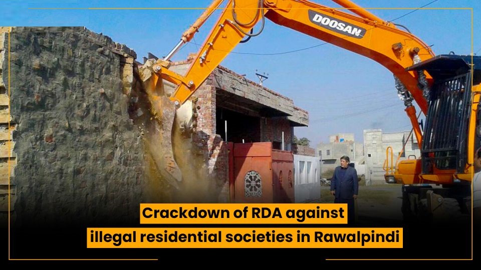  Crackdown Launched by RDA Against Illegal Housing Societies
